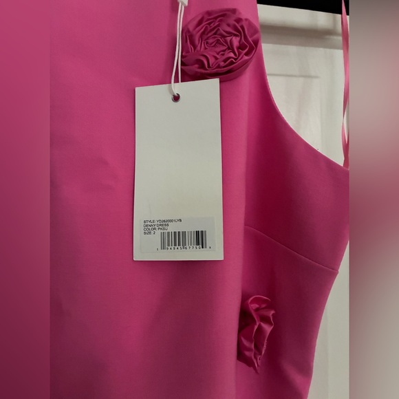 Likely Pink Mini Dress with Floral Accents - Picture 2 of 6